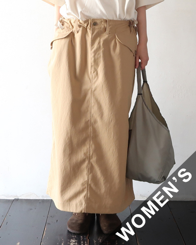 nanamica - Relaxed Fit Cargo Skirt - TAN ナナミカ リラックスドフィット カーゴスカート