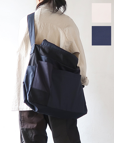 nanamica - Cotton Canvas Shoulder Bag ナナミカ コットンキャンバスショルダーバッグ