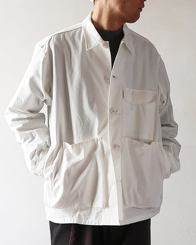 SASSAFRAS - Digs Crew Half - Army Ripstop ササフラス ディグスクルーハーフ