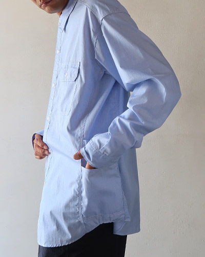 SASSAFRAS - Gardener Shirt - A/C Broad ササフラス ガーデナーシャツ