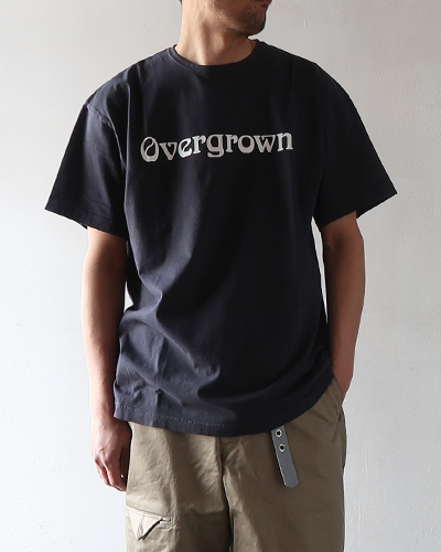 SASSAFRAS - Overgrown T 1/2 - D.BLACK ササフラス オーバーグロウンTシャツ メール便可