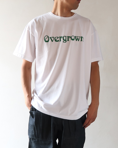 SASSAFRAS - Overgrown T 1/2 - WHITE ササフラス オーバーグロウンTシャツ メール便可