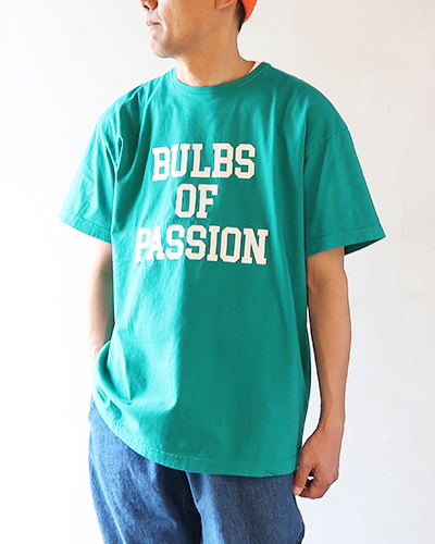 SASSAFRAS - Bulbs of Passion T 1/2 - GREEN ササフラス バルブズオブパッションTシャツ メール便可