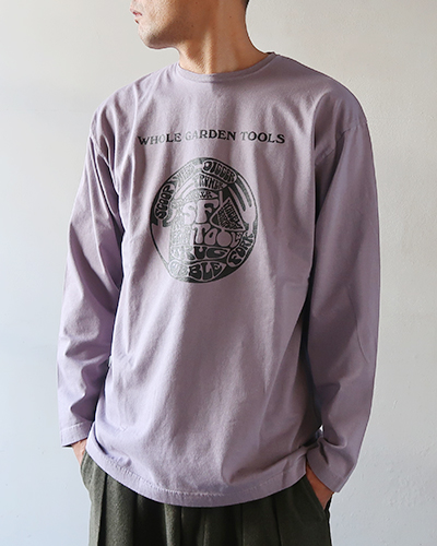 SASSAFRAS - Whole Garden Tools T - GRAY ササフラス ホールガーデンツールズT メール便可