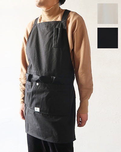 SASSAFRAS - Whole Hole Apron - Canvas ササフラス ホールホールエプロン