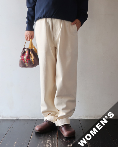 nanamica - WIDE DENIM PANTS - NATURAL ナナミカ ワイドデニムパンツ