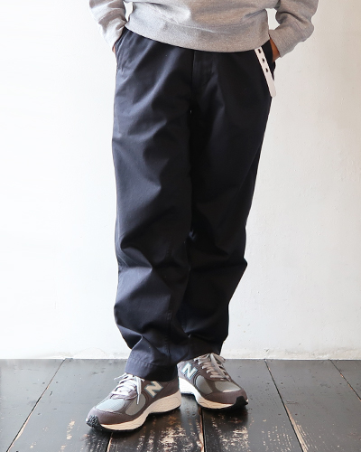 nanamica - Wide Chino Pants - NAVY ナナミカ ワイドチノパンツ