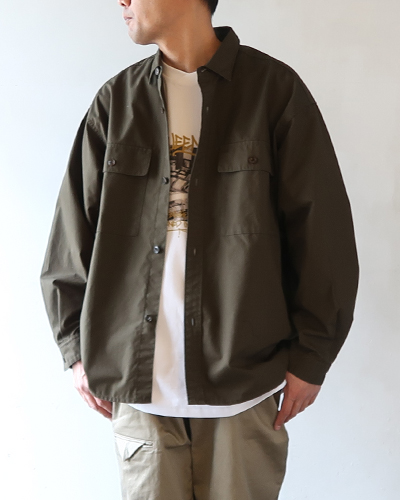 nanamica - Utility Light Wind Shirt ナナミカ ユーティリティー ライトウィンドシャツ