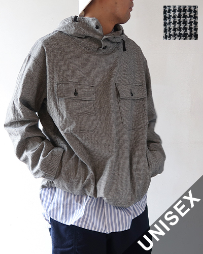 Engineered Garments - Cagoule Shirt - CL Houndstooth エンジニアドガーメンツ カグールシャツ