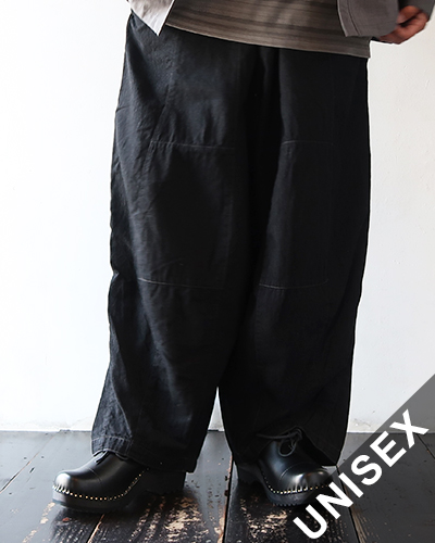 NEEDLES - H.D. Pant - 6oz Denim - BLACK ニードルズ ヒザデルパンツ