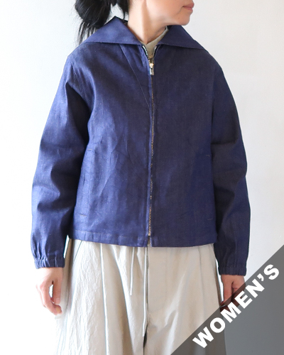 NEEDLES - Sailor Jacket - 8oz Stretch Denim ニードルズ セーラージャケット