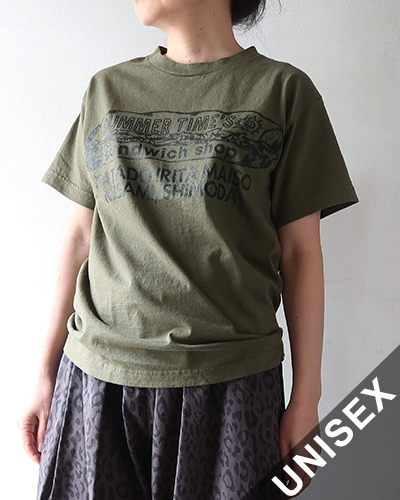 THE DAY ON THE BEACH - Short Sleeve-T "Sandwich shop" ザデイオンザビーチ 半袖 Tシャツ メール便可
