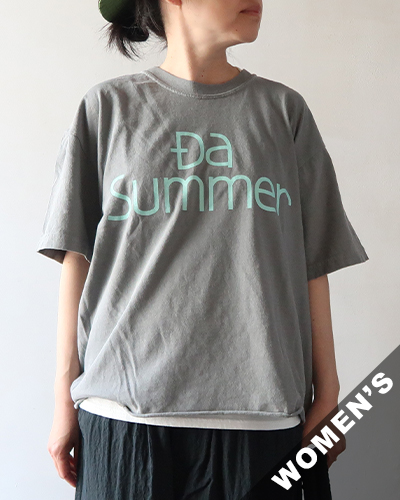 THE DAY ON THE BEACH - Comfort Cutoff-T "Da Summer" ザデイオンザビーチ コンフォートカットオフTシャツ メール便可