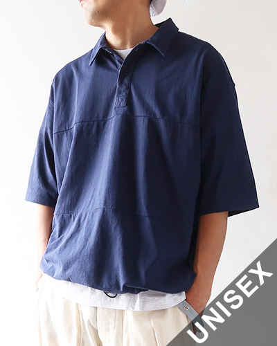 TIGRE BROCANTE ドライ天竺 ボースン ポロシャツ NAVY メール便可