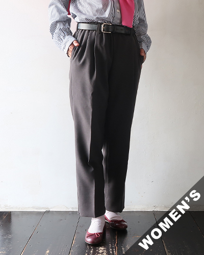 FLISTFIA - Tuck Wide Pants フリストフィア タックワイドパンツ