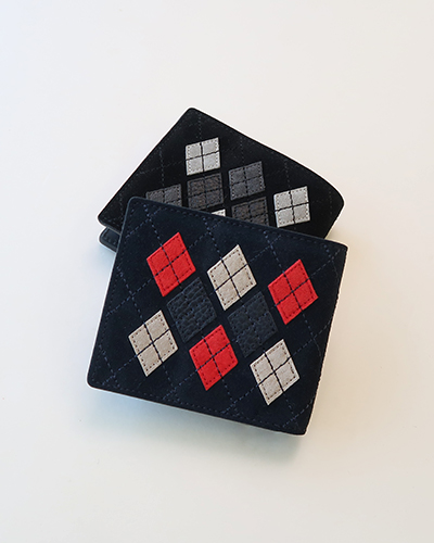 Hender Scheme - argyle half folded wallet エンダースキーマ アーガイルハーフフォールデッドウォレット
