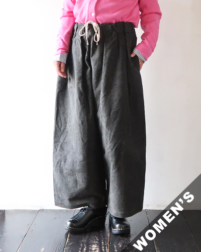 Yarmo - Work Pants - CHARCOAL ヤーモ ワークパンツ
