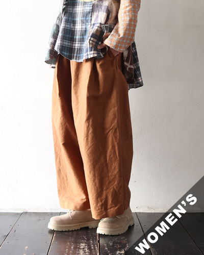 Yarmo - Work Pants - PERSIMMON ヤーモ ワークパンツ