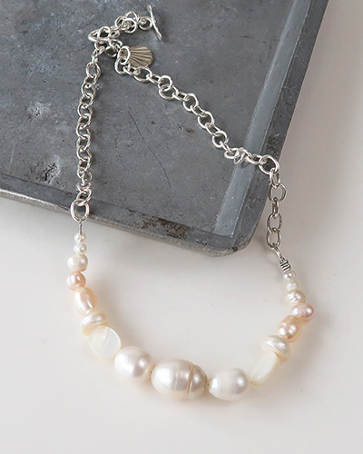 TIGRE BROCANTE ティグルブロカンテ Silver chain gradation ネックレス メール便可