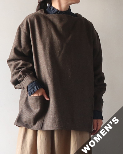 Yarmo -  "THE UNIFORM" SMOCK - GINGHAM ヤーモ スモック