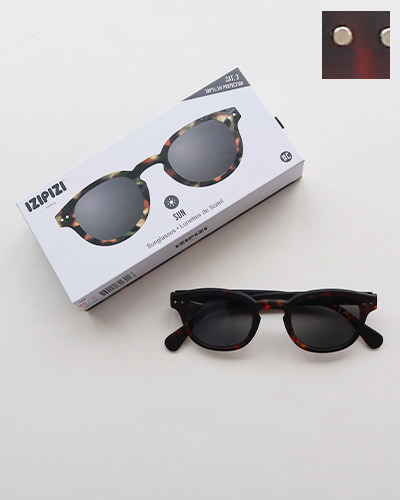 IZIPIZI - Sun #C (Tortoise-Grey Lenses) イジピジ サン #C (トータス)