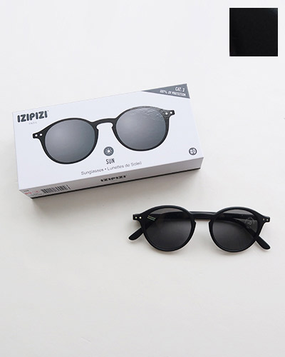 IZIPIZI - Sun #D (Black-Grey Lenses) イジピジ サン #D (ブラック)