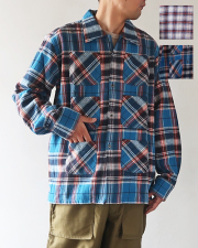 South2 West8長袖トップス Crew Neck Shirt - Knit Mesh | South2 West8(サウスツー