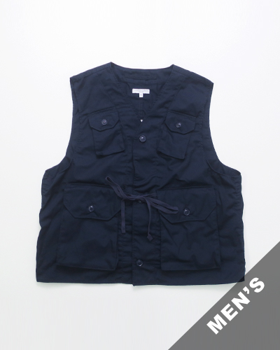 Engineered Garments - Upland Vest - Basketweave Cross Dobby