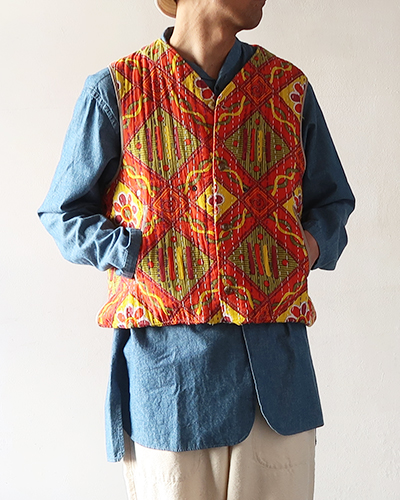 SASSAFRAS - Cultivator Vest - P / C Weather ササフラス カルチ