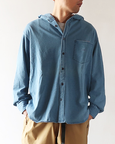 THE NORTH FACE PURPLE LABEL - Mountain Hooded Shirt ザ・ノース・フェイス パープルレーベル マウンテンフーデッドシャツ
