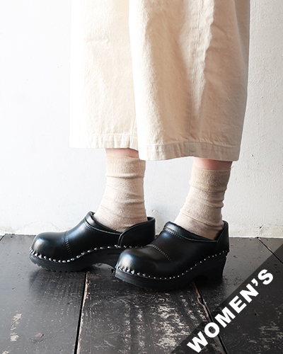 Woburn Walk×Troentorp - Swedish Clog - Alps / Center Lace
