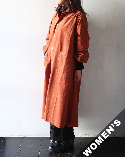 TIGRE BROCANTE ティグルブロカンテ 21Wシャツコールコートワンピース