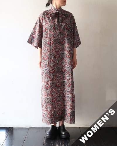 存在感が弾ける【Needles】アスコットカラードレス NEEDLES - Ascot Collar Dress - Printed Cotton Lawn