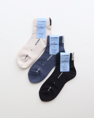 ROTOTO - ALLROUNDER TECH-MESH "ANKLE" ロトト オールラウンダー テックメッシュ アンクルソックス メール便可