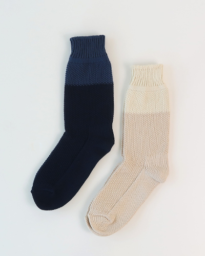 ROTOTO - SEED STITCH SOCKS ロトト シードステッチソックス