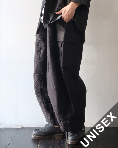 2024秋冬 ニードルス needles H.D. ヒザデルパンツ ブラック M NEEDLES - H.D. Pant - BDU - BLACK ニードルス ヒザデルパンツ