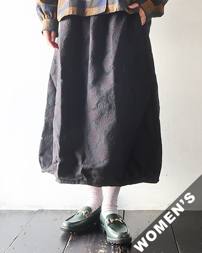 NEEDLES - Pleated Track Skirt - Poly Smooth - GREEN