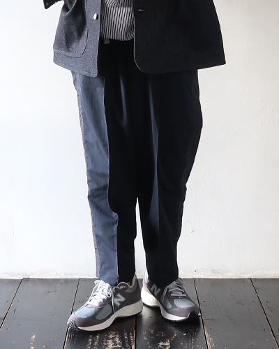 nanamica - ALPHADRY cropped pants - NAVY ナナミカ アルファドライ クロップドパンツ