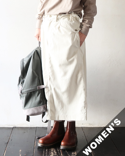 nanamica - Relaxed Fit Cargo Skirt - DRY SAND ナナミカ リラックスドフィット カーゴスカート