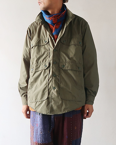 SASSAFRAS - Botanical Eagle Scout Half - Micro Taffeta ササフラス ボタニカルイーグルスカウトハーフ