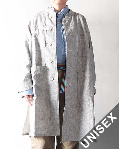 Engineered Garments - Dayton Long Shirt - Cotton Linen Melange エンジニアドガーメンツ デイトンロングシャツ