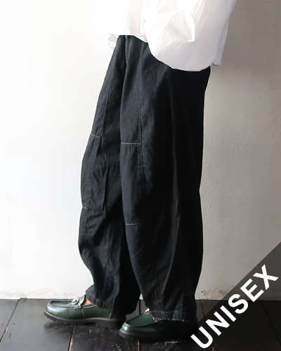 NEEDLES - H.D. Pant - 6oz Denim - BLACK ニードルズ ヒザデルパンツ