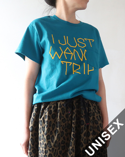 THE DAY ON THE BEACH - On Pocket-T "I Just Wanna Trip" ザデイオンザビーチ オンポケットTシャツ