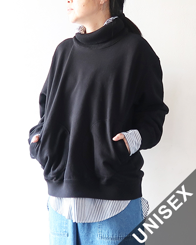 TIGRE BROCANTE ティグルブロカンテ BD裏毛 ダブルリブ タートルスウェット