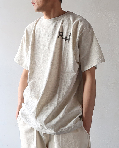 RIDING HIGH - BRAVO YARN JERSEY PRINT S/S TEE - RH ライディングハイ ブラボーヤーン ジャージープリント S/S Tシャツ メール便可