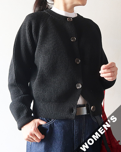 Vincent et Mireille - CREW NECK CARDIGAN ヴァンソンエミレイユ クルーネックカーディガン