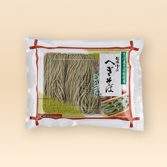 魚沼産そば粉使用冷凍生そば