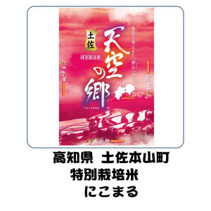 令和7年産　高知県産 土佐天空の郷 特別栽培米 にこまる 　（玄米1Kg）
