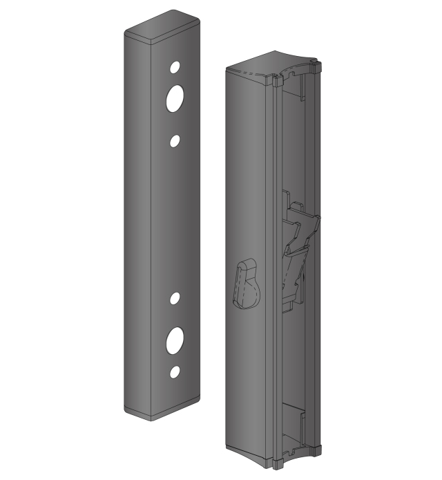 DRY・WAVE(ドライ・ウェーブ)SFタイプ用スペーサー DRY-06-28＜出幅：25mm＞ (SF・SFL・SFK)(1セット：2本入り)