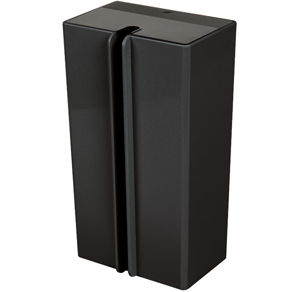 縦型ペーパータオルホルダー PTH200＜K:ブラック＞(ペーパー200枚 壁掛け・卓上タイプ)